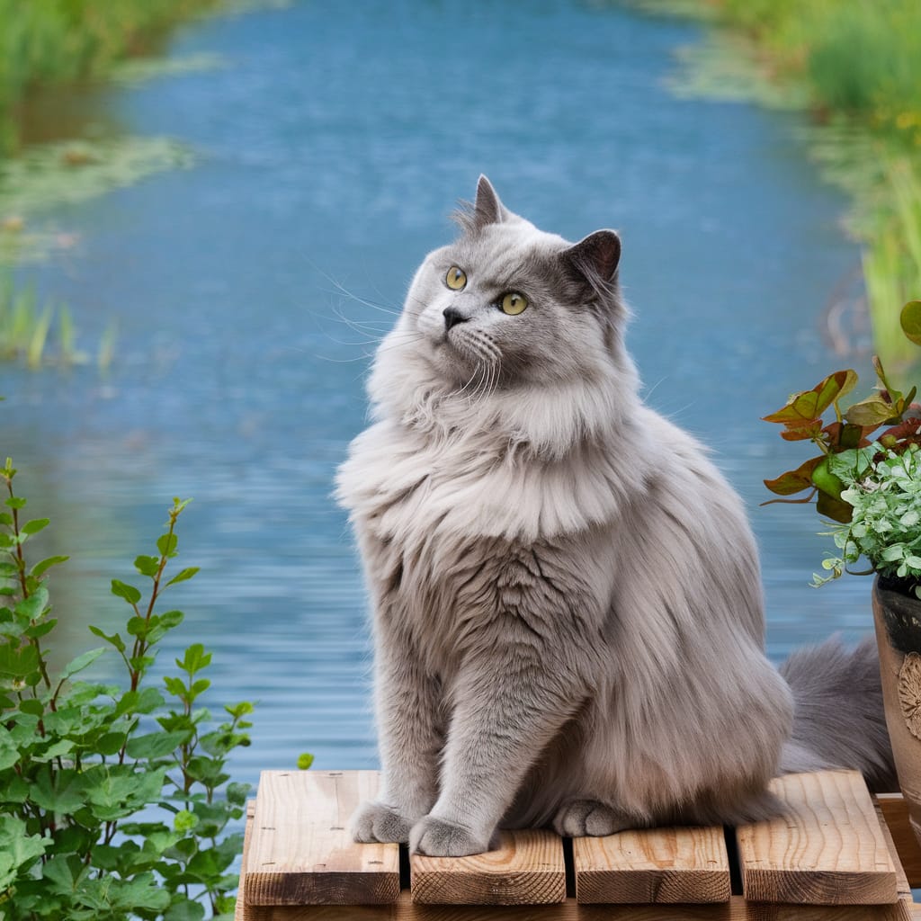 What is Russian Blue Ragdoll mix