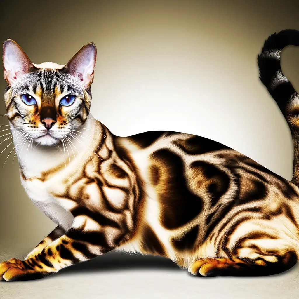 Bengal Siamese Mix Cat
