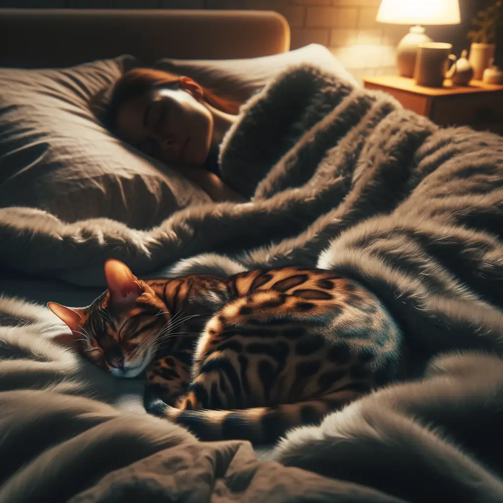 Do Bengal Cats Sleep With You