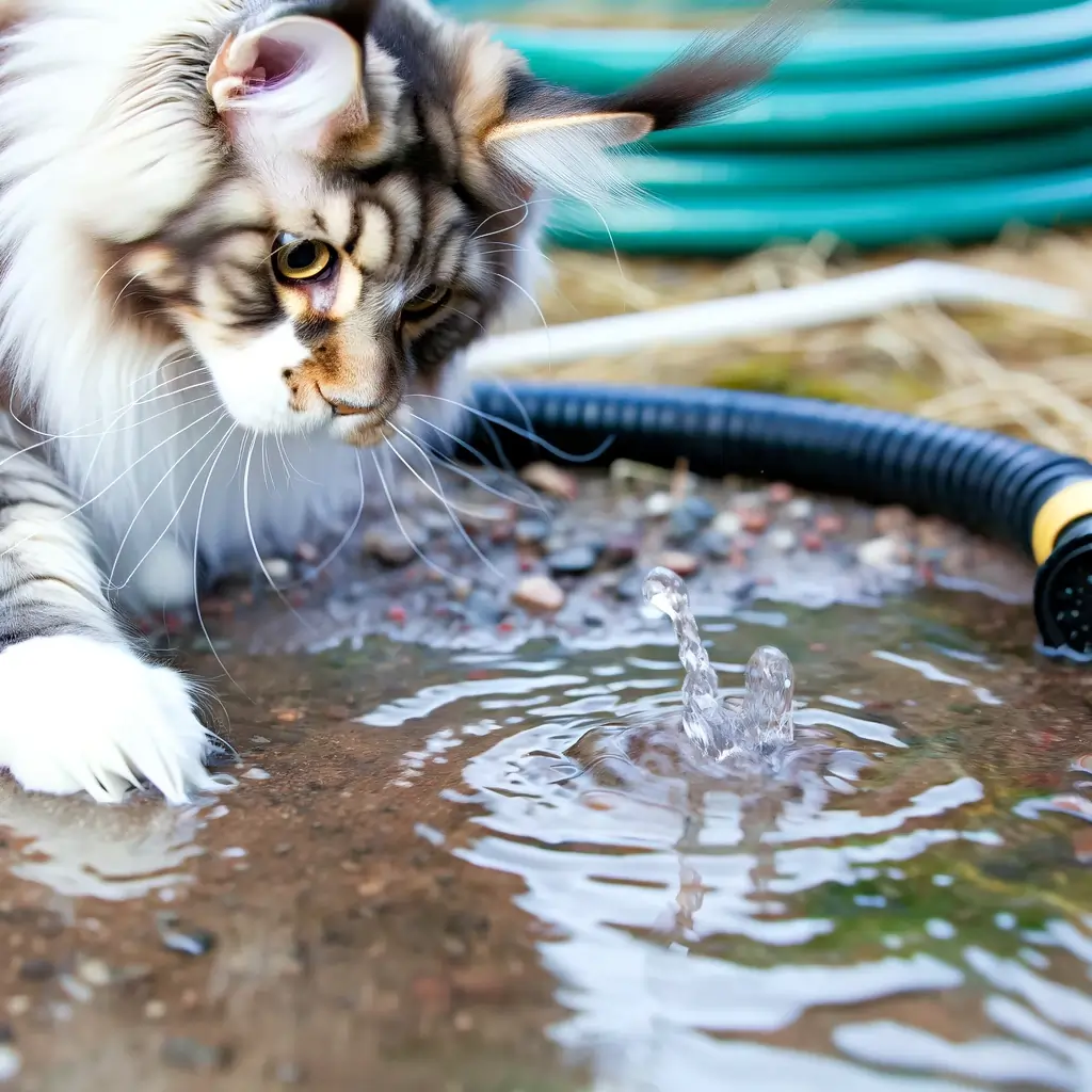 Do Maine Coon Cats like Water?