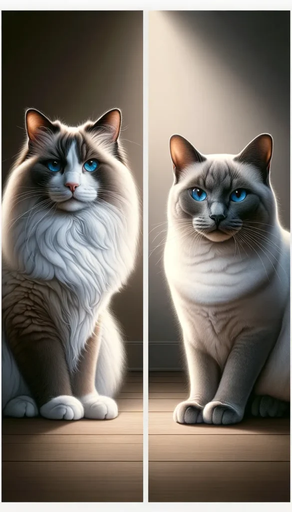 Ragdoll vs Siamese Cat