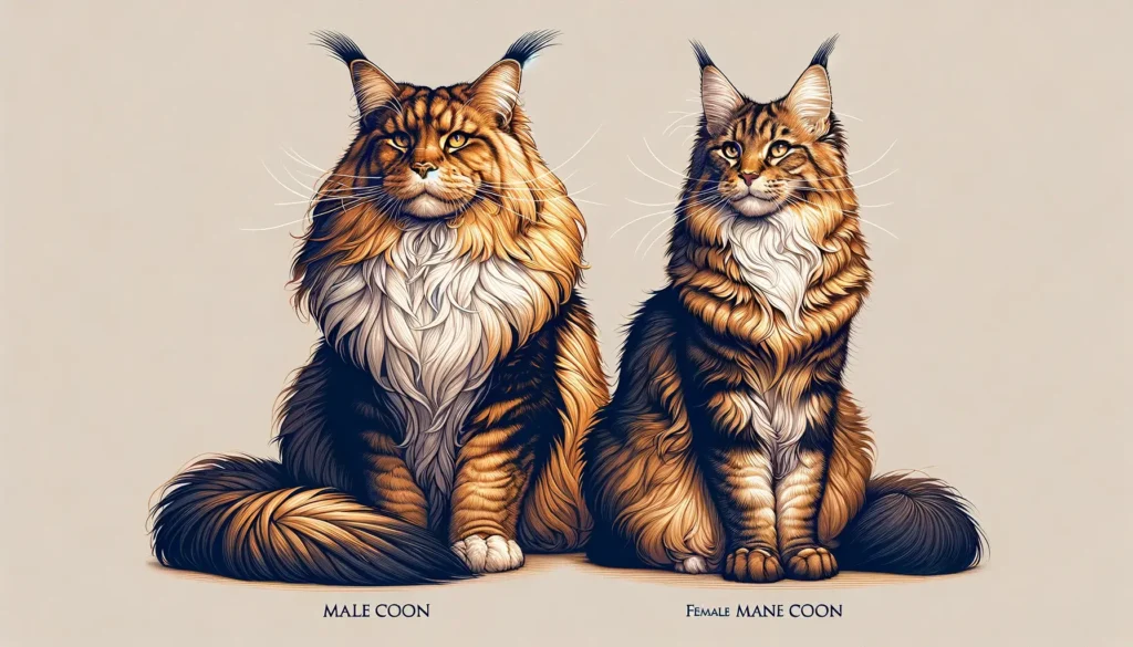 Male vs Female Maine Coon