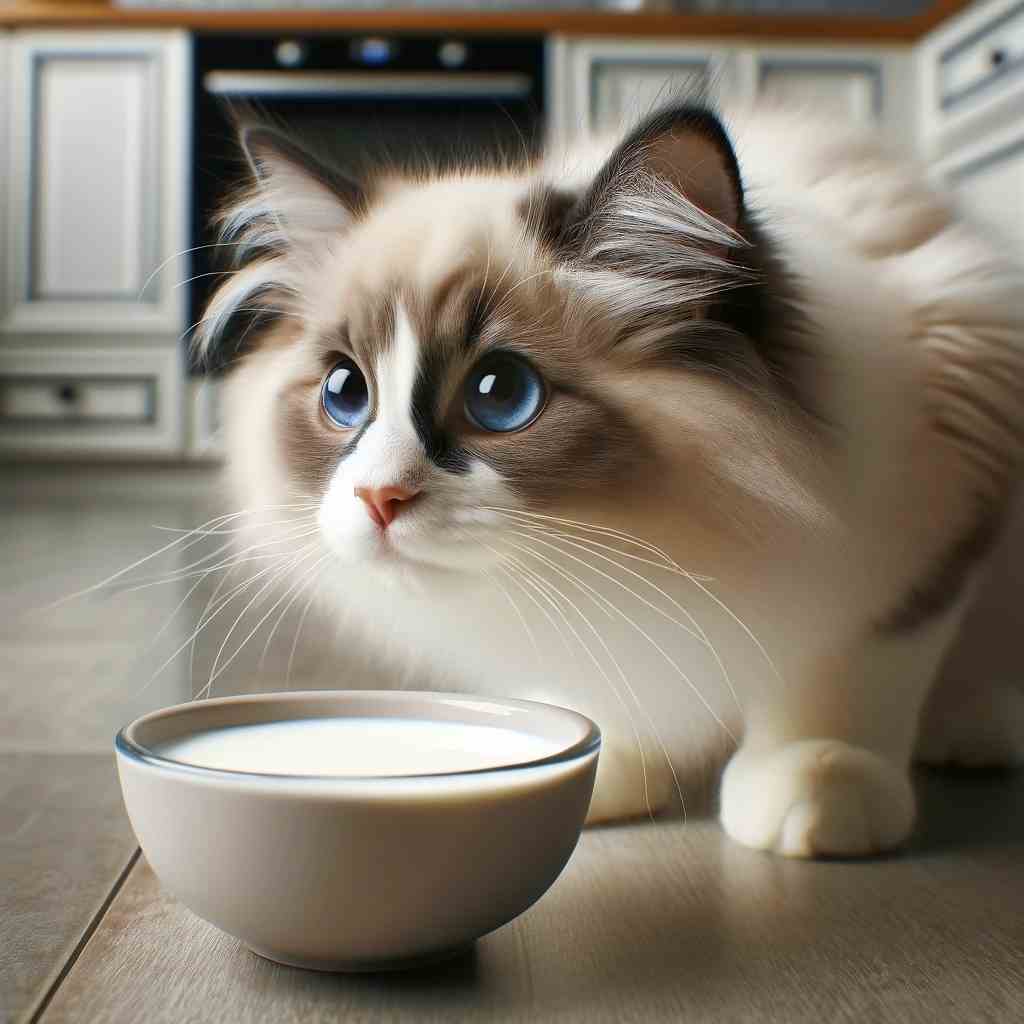 Can Ragdoll Cats Drink Milk