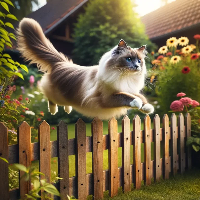 Can Ragdoll Cats Jump Fences