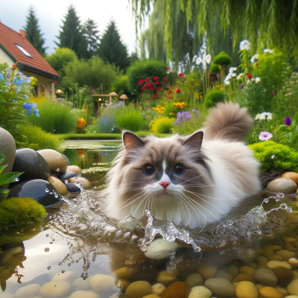 Do ragdoll cats like water
