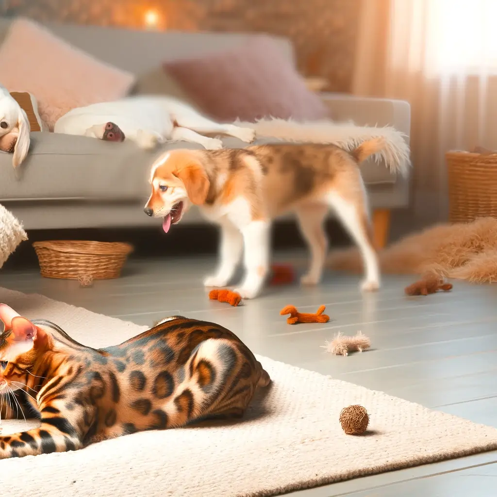 Bengal Cats and Dogs