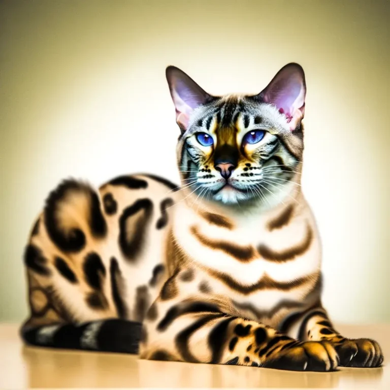 Bengal Siamese Mix Cat