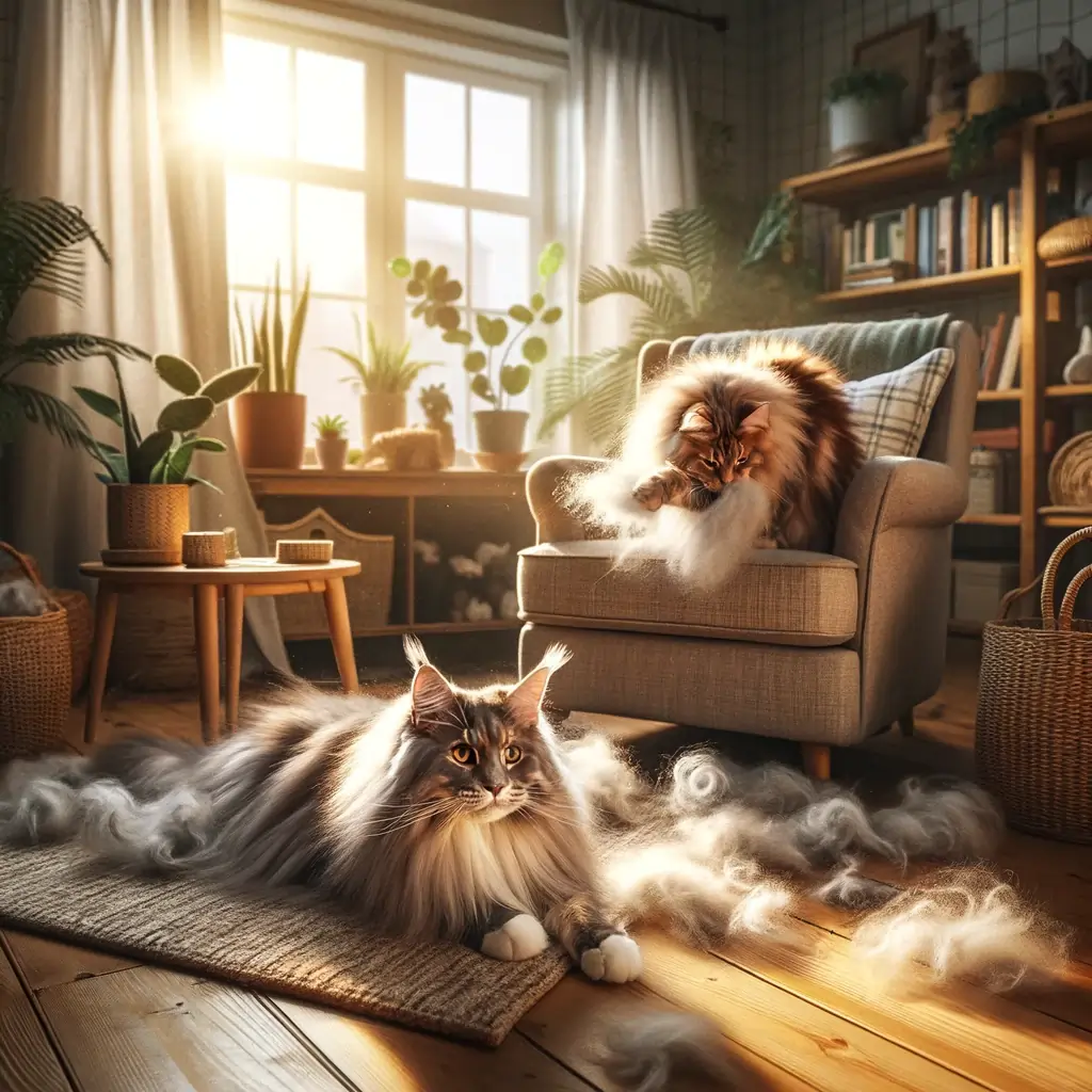 Do maine coon cats shed?