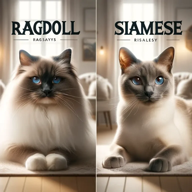 Ragdoll vs Siamese Cat