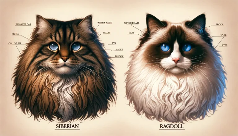 Siberian vs Ragdoll Cat