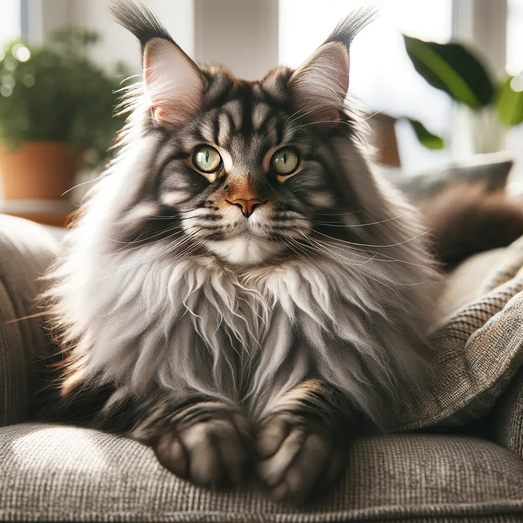 Why Maine Coon Cats Sleep With Their Tongue Out