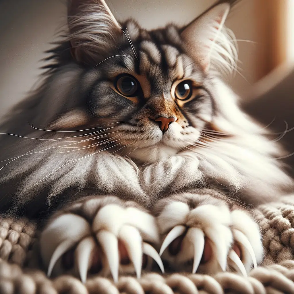 Maine Coon Cat Claws: A Guide to Grooming and Care for Cat Paws ...