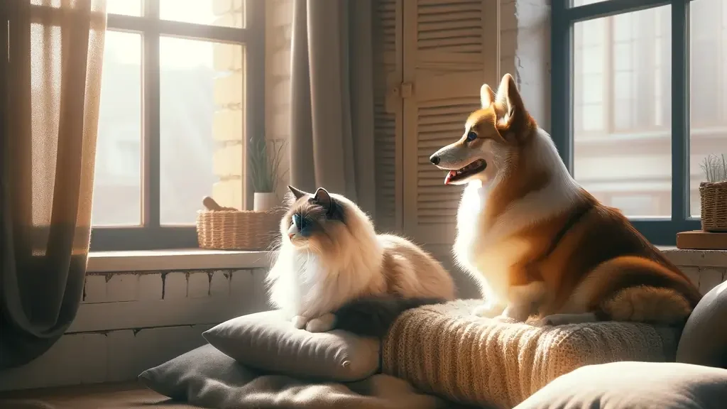 Can Ragdoll Cats Live with Dogs