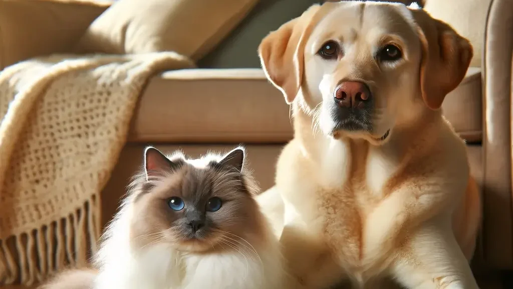 Can Ragdoll Cats Live with Dogs