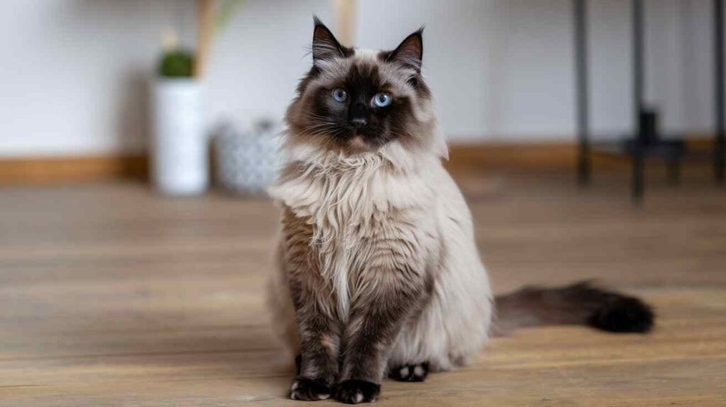 Ragamuffin Black Ragdoll Cat