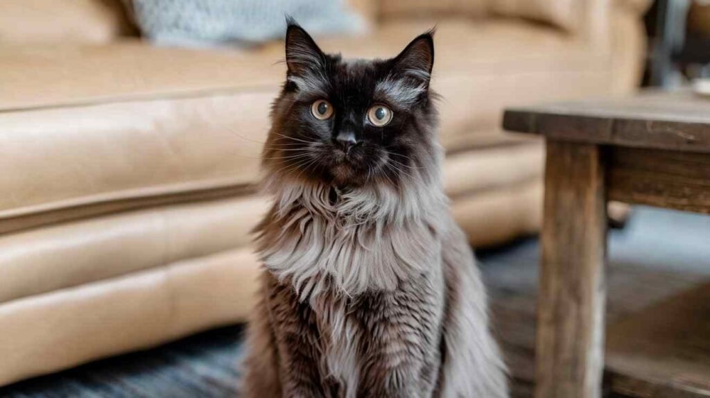 Ragamuffin Black Ragdoll Cat